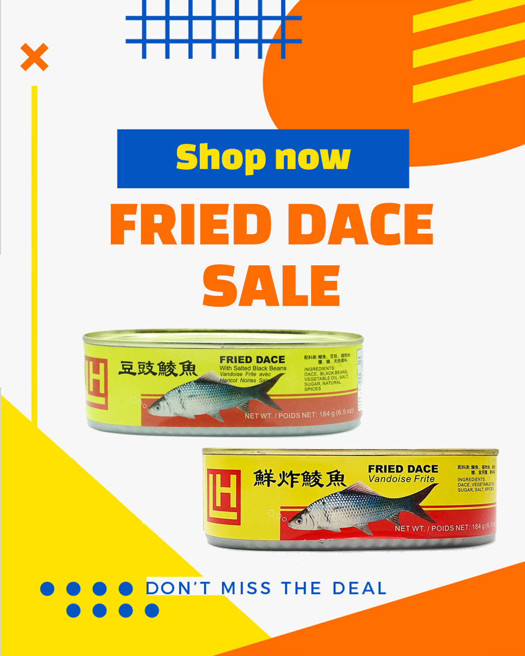 LH Fried Dace Sale