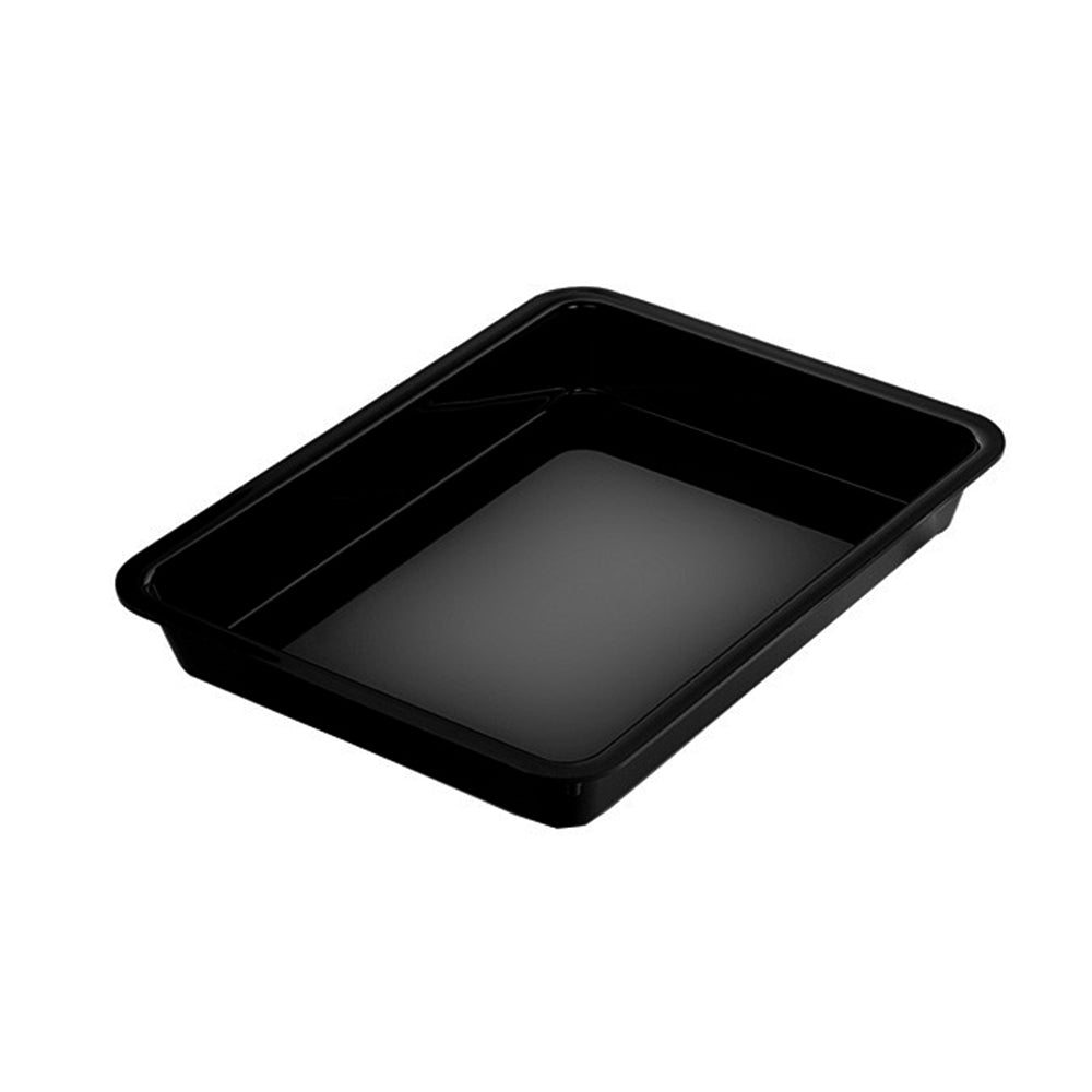 Plastic Deep Tray Black 15L