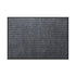 Rubber Dirt Stop Mat with Carpet 150X120cm Grey