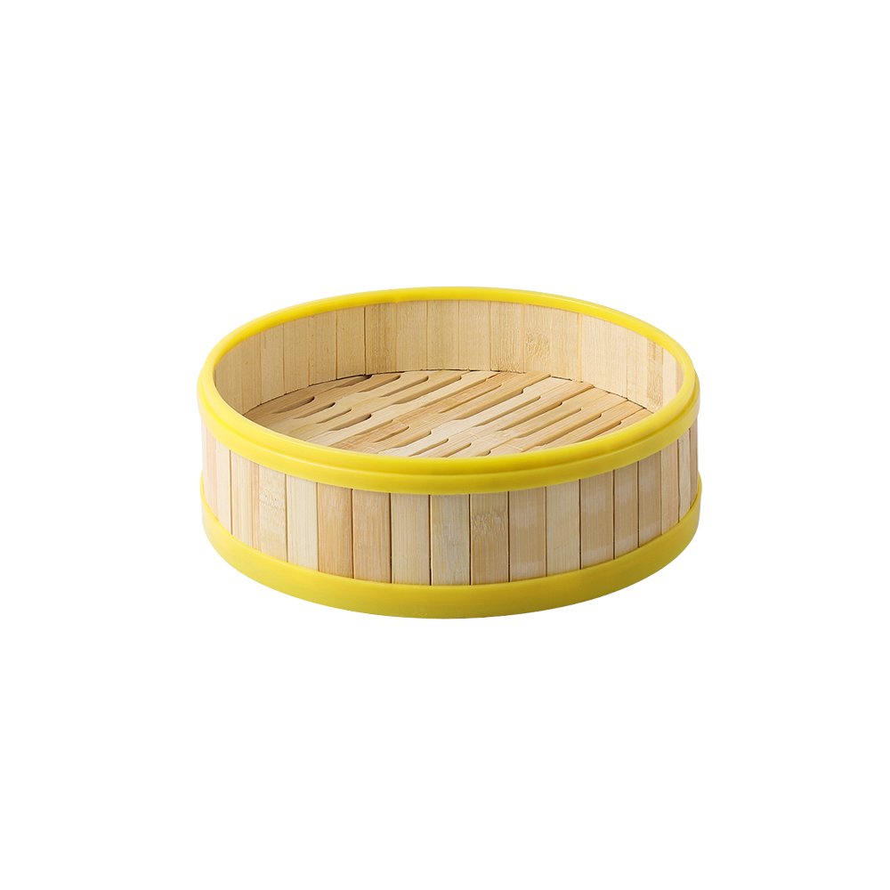 Bamboo Steam Basket Plastic Frame 165mm 6.5"