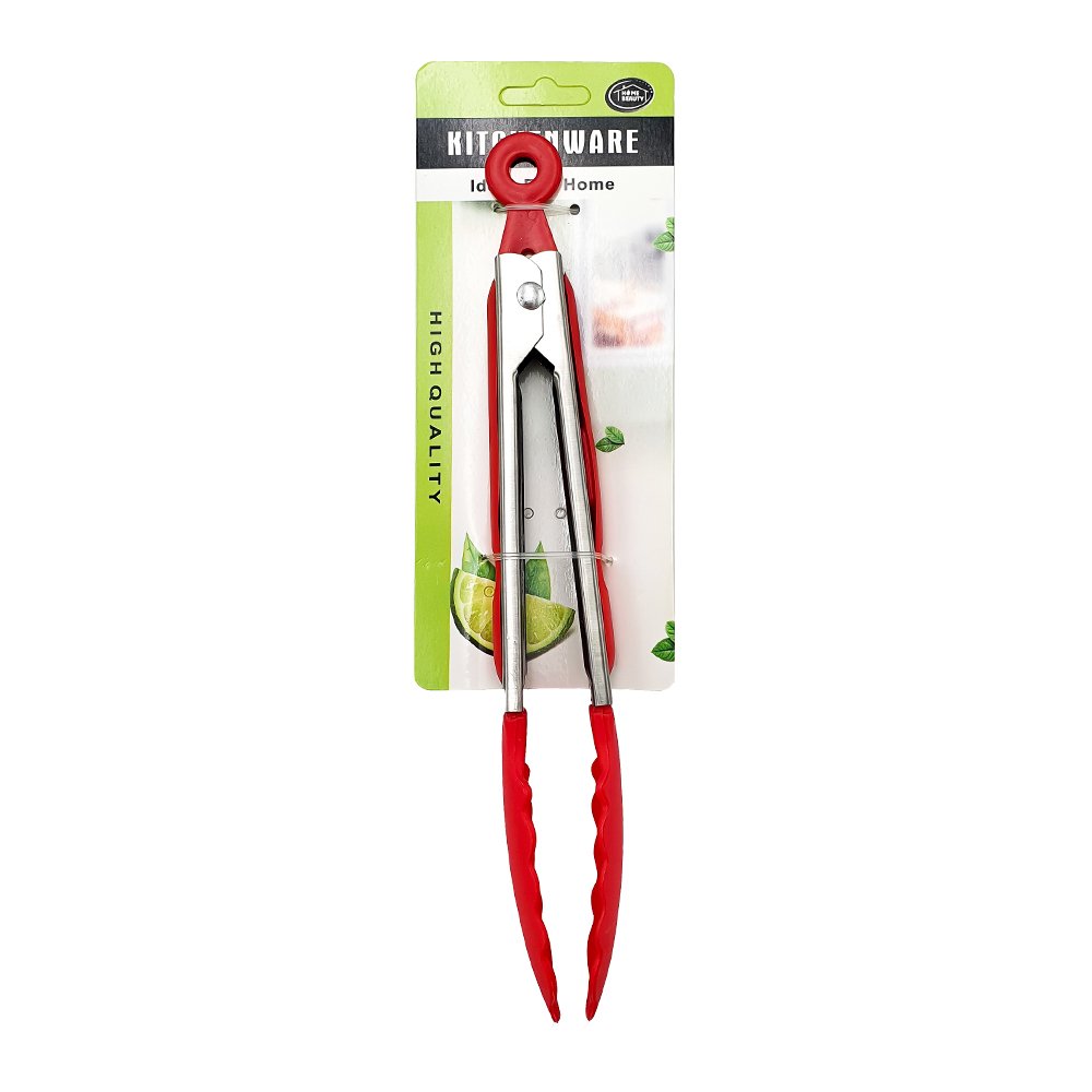 Coloured Tongs Nylon Surface 9"