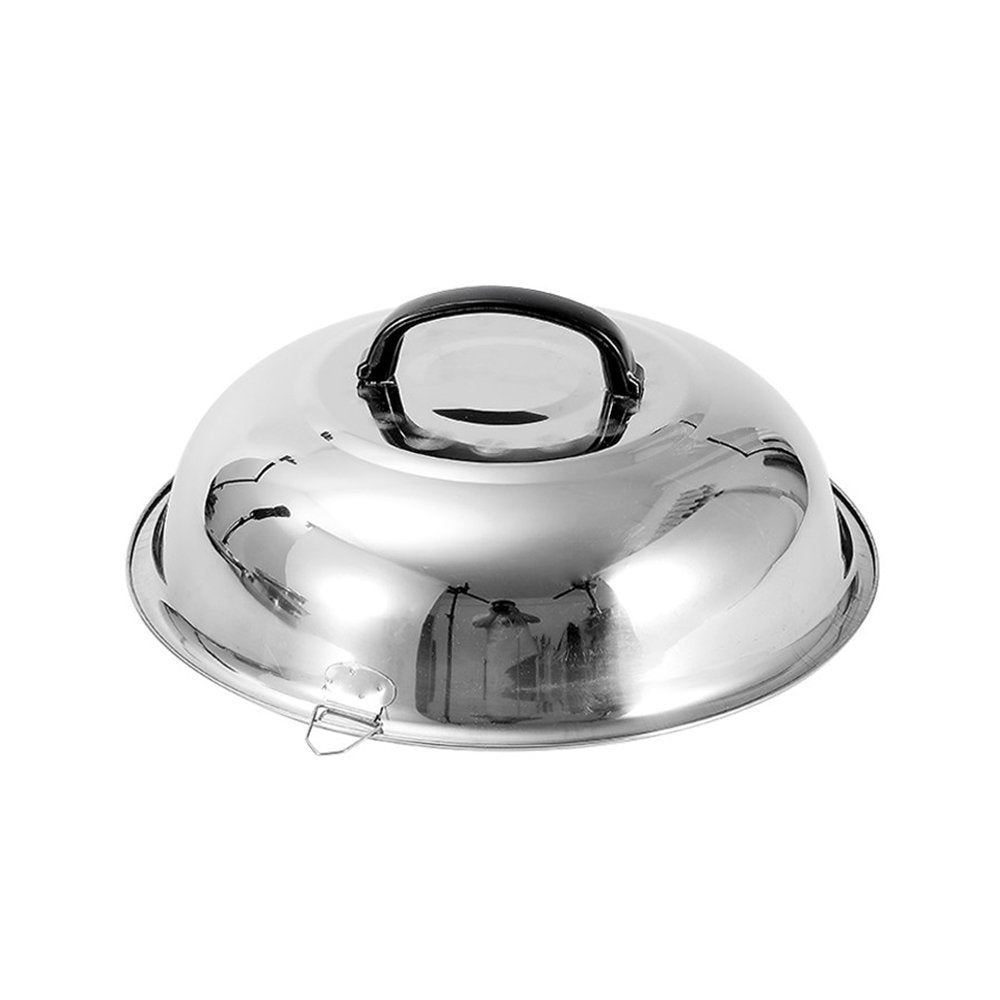 Stainless Steel Wok Cover Tall 42cm