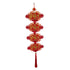 CNY Decoration 15cm Fan Shape 4 Pieces (Gong Xi Fa Cai)