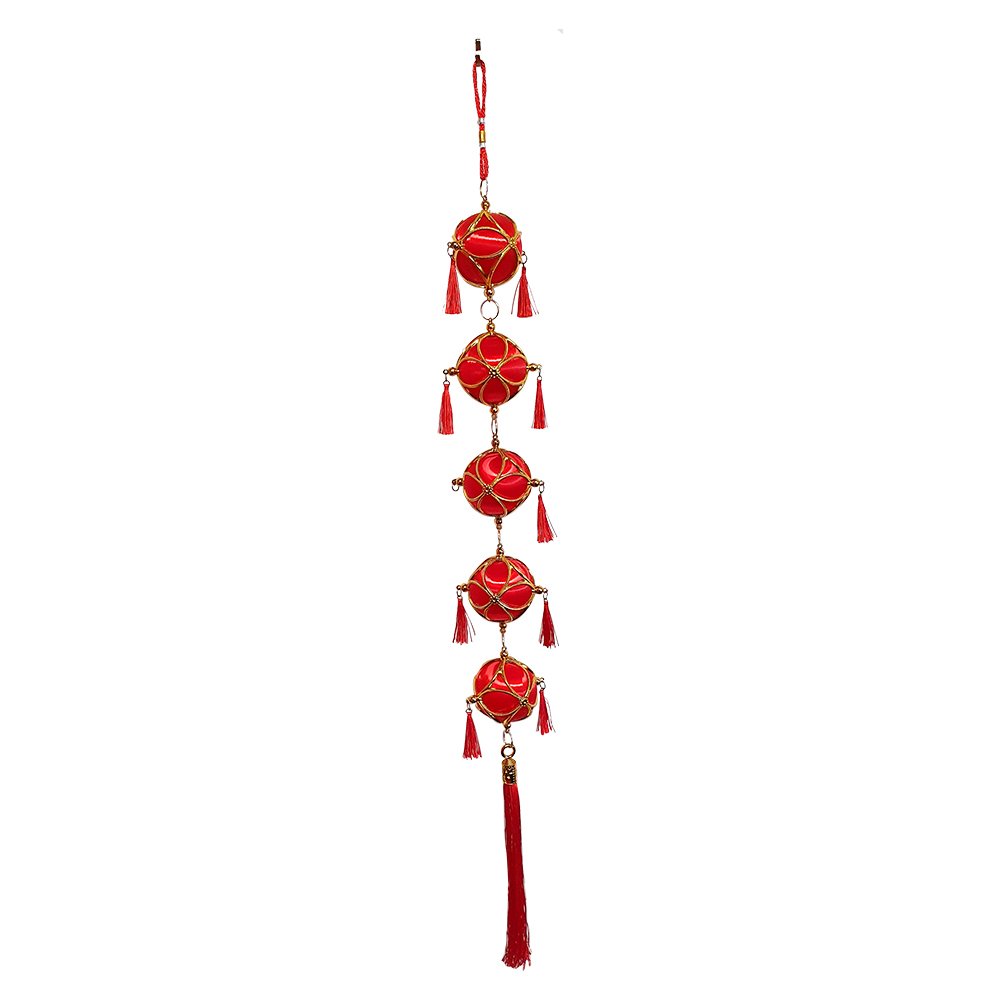 CNY Decoration 5 Pieces Lantern #1 (with  Tassel)