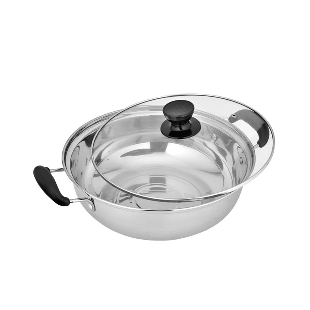 Stainless Steel Steamboat Hot Pot 30cm