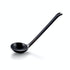 Melamine Chinese Soup Spoon Ladle Black