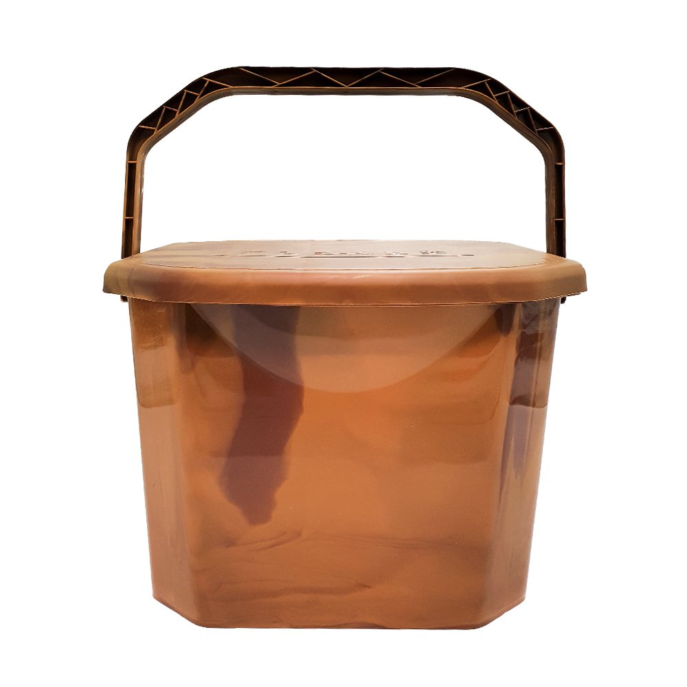 Plastic Square Bucket & Stool In One