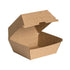 Kraft Paper Board Burger Box (Large) 50pcs