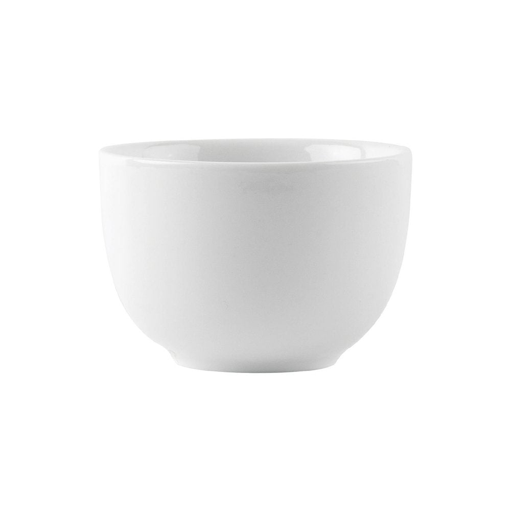 Crockery Yum Char Tea Cup White Small Thick Rim 73X48mm