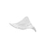 Stingray Tasting Plate Clear 8X8X2.2cm