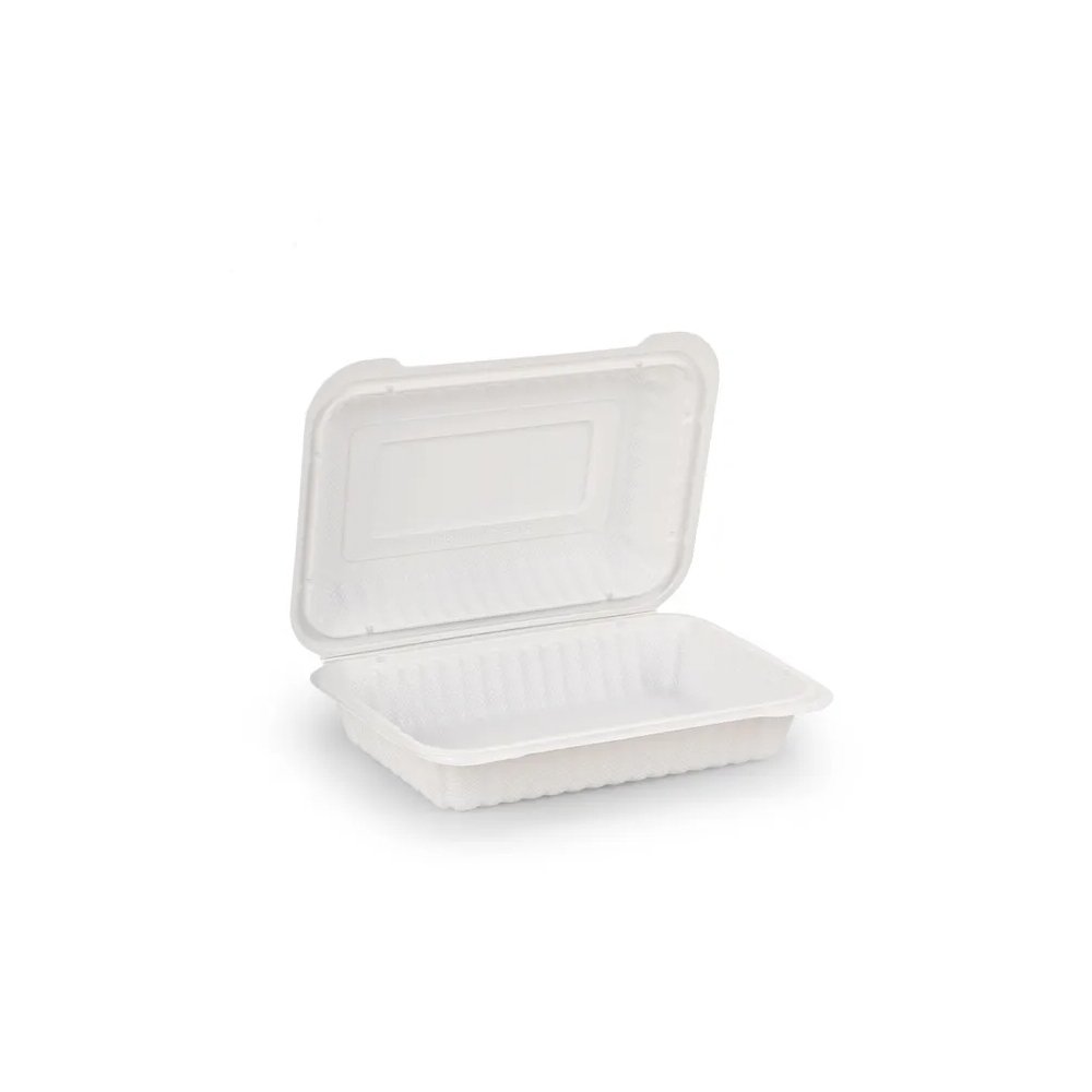 Biodegradable PP Container 9"x6"x2.5" 50pcs