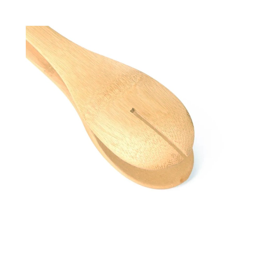 Bamboo Kitchen Tongs Bread Clips