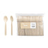 Disposable Wooden Spoon (Natural) 100pcs