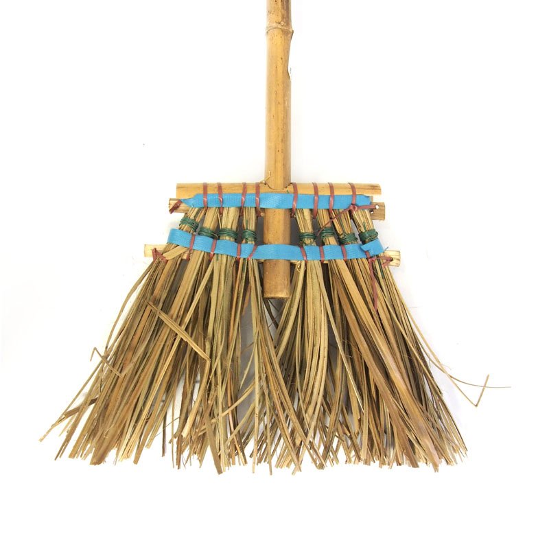 Bamboo Broom Hard Brush