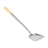 Stainless Steel Wok Spatula #2 Wooden Handle