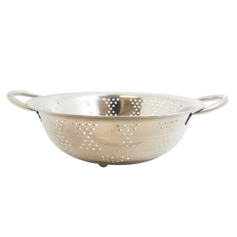 Stainless Steel Colander Flat Base 26cm