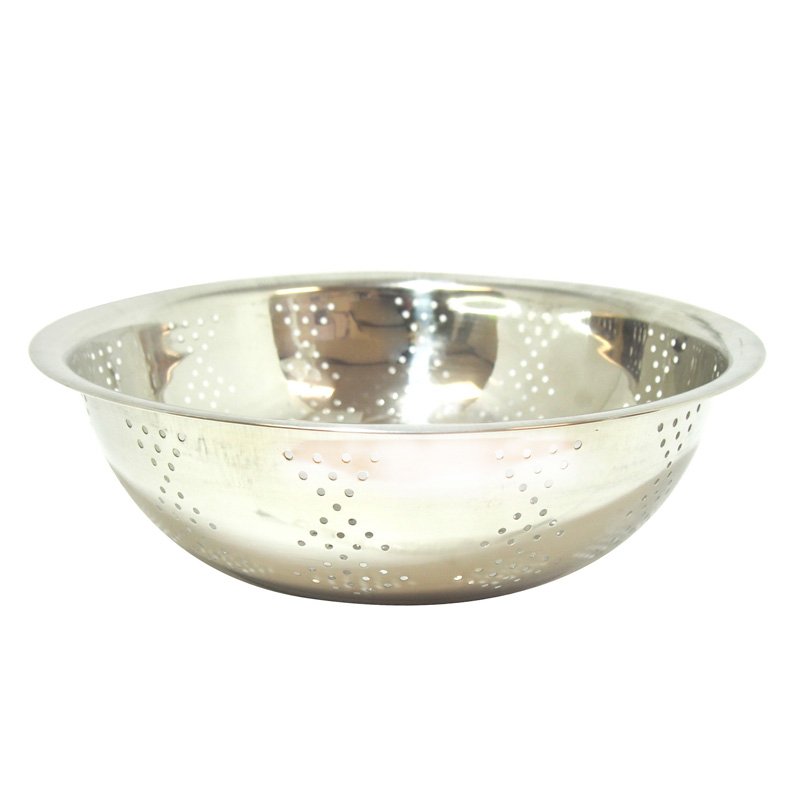 Stainless Steel Colander Flat Base 32cm