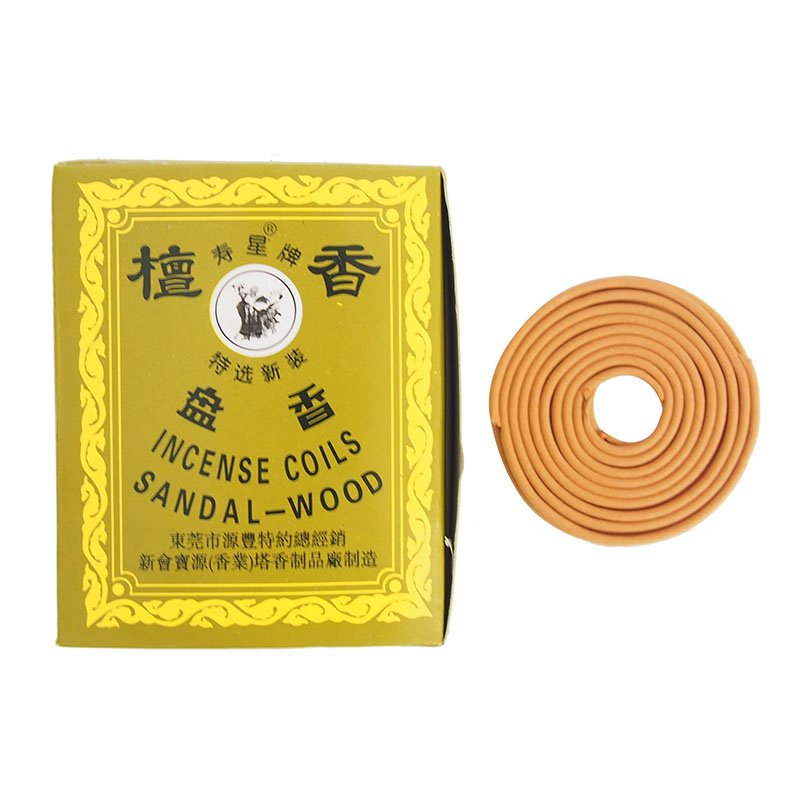 Incense Coils Sandalwood 12x2pcs