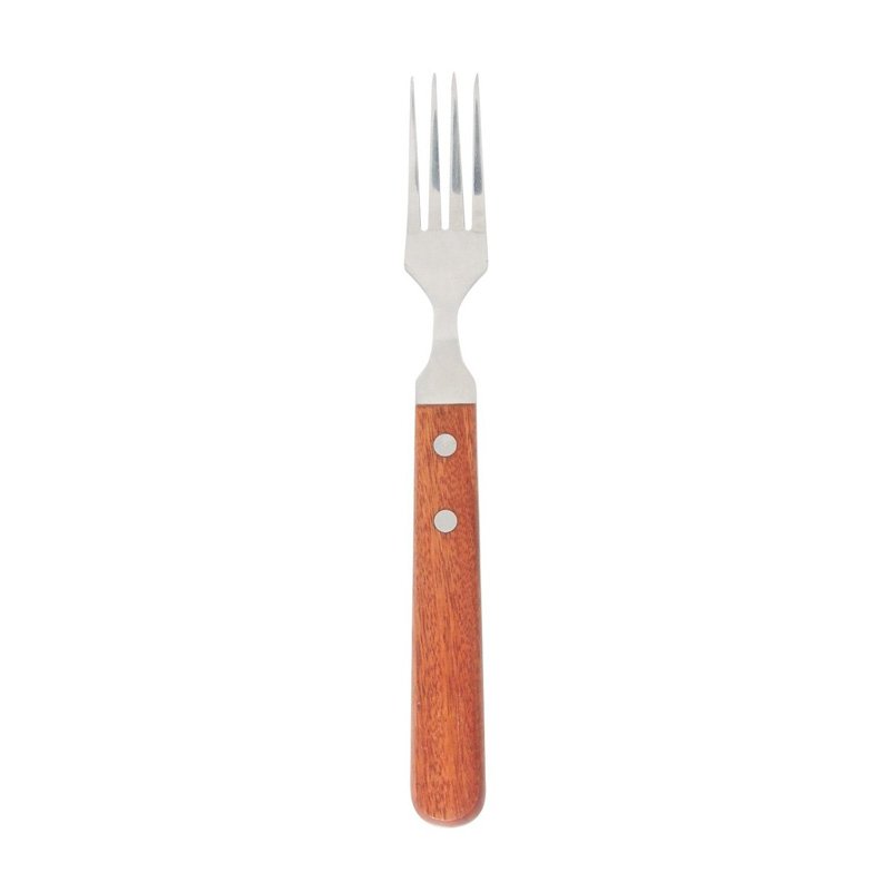 Taiwanese Style Table Fork Wooden Handle