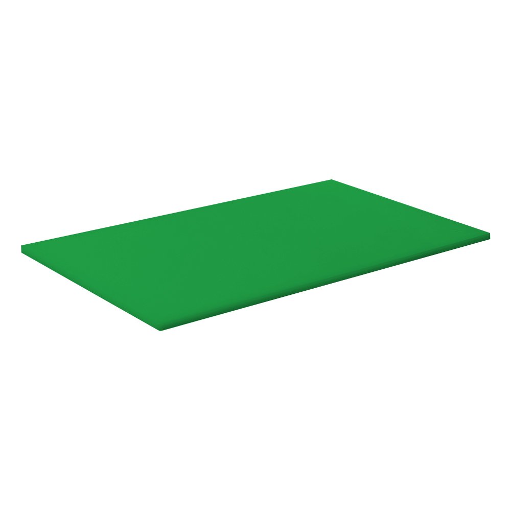 Plastic Cutting Board (Green) 48cmx33cmx2cm