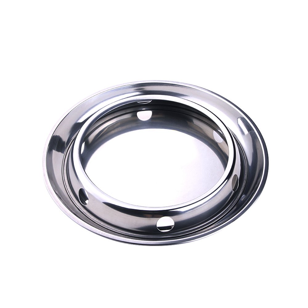 Stainless Steel Wok Support Ring with Dish 26cm