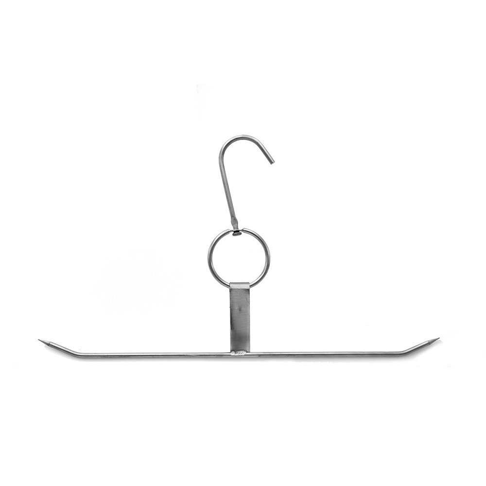 Stainless Steel BBQ Pork Hook Hanger 18" 45cm