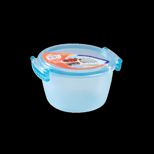 Round Food Container with Clip (Large)