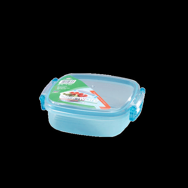 Square Food Container with Clip (Small)