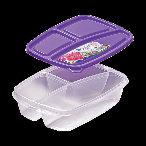 Lunch Box 3 Compartment 1.2L