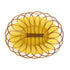 Plastic Chip Basket Oval 26.5cmx20cmx10cm