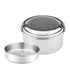 Stainless Steel Food Container Round 14cm