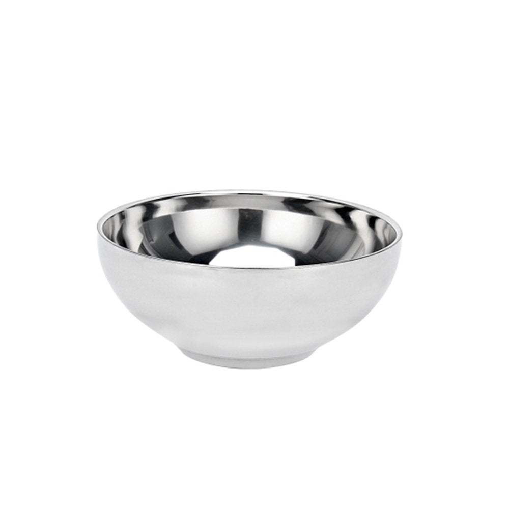 Stainless Steel Chinese Style Bowl Polished 13cm