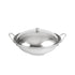 Wok with Cover Stainless Steel 10" Heavy Guage