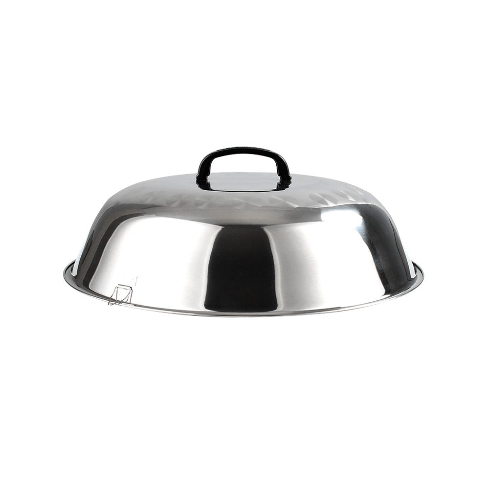 Stainless Steel Wok Cover Tall 16" 41cm