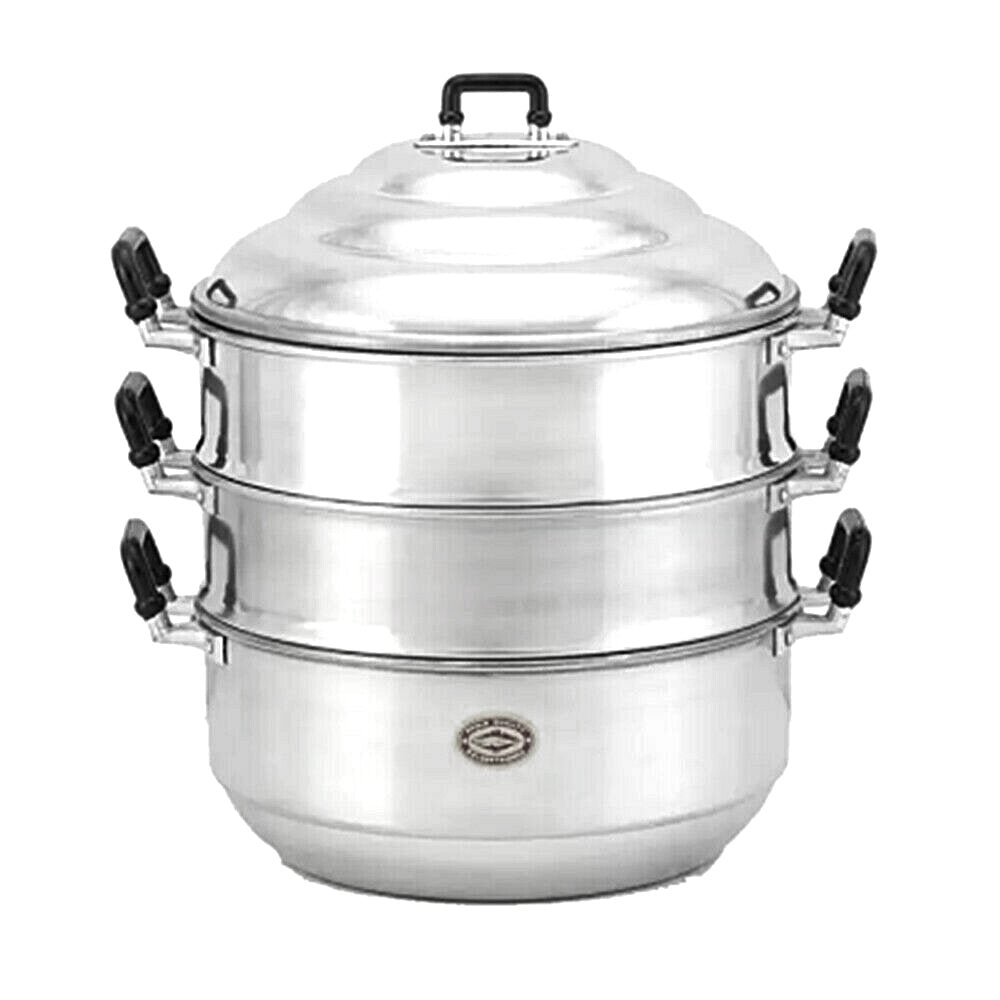 Aluminium Steam Pot 3 Tier 32cm