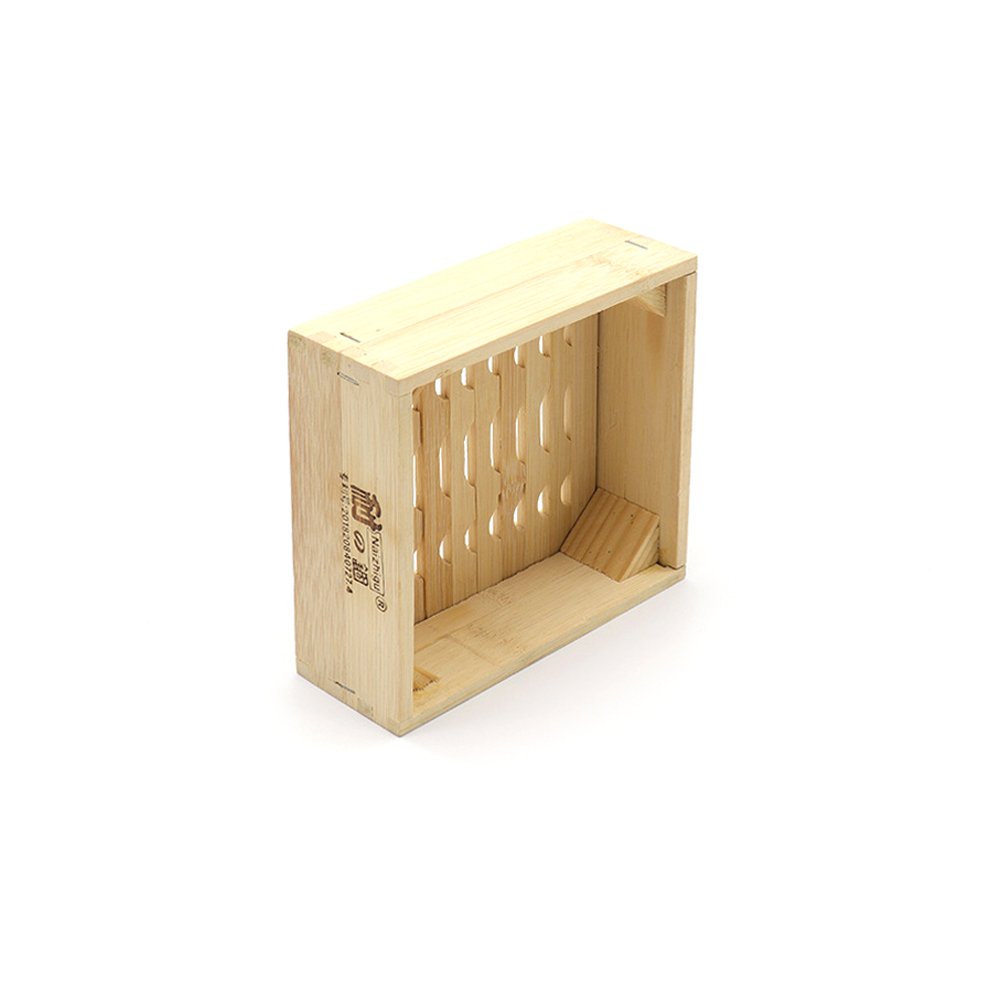 Bamboo Basket Square 135mmx60mm 5" (3.5")