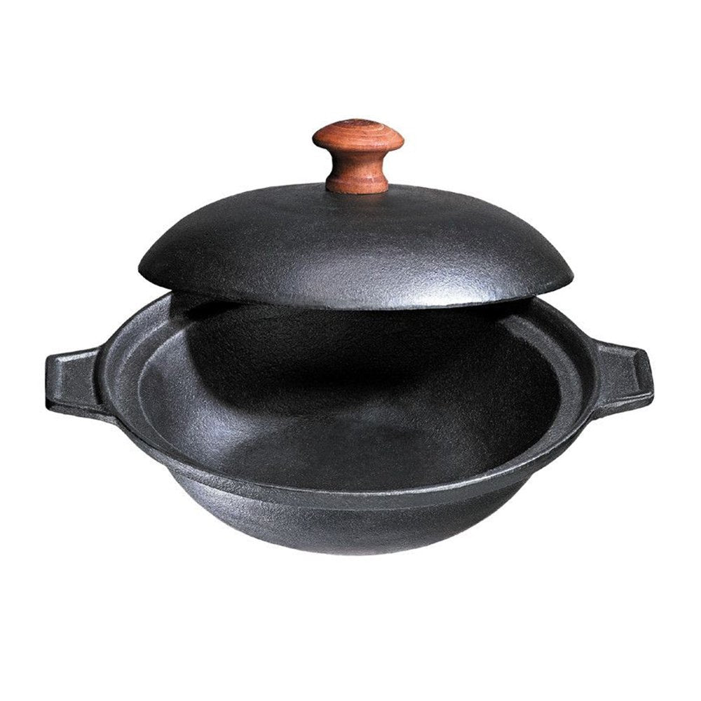 Iron Hot Pot with Lid 20cm