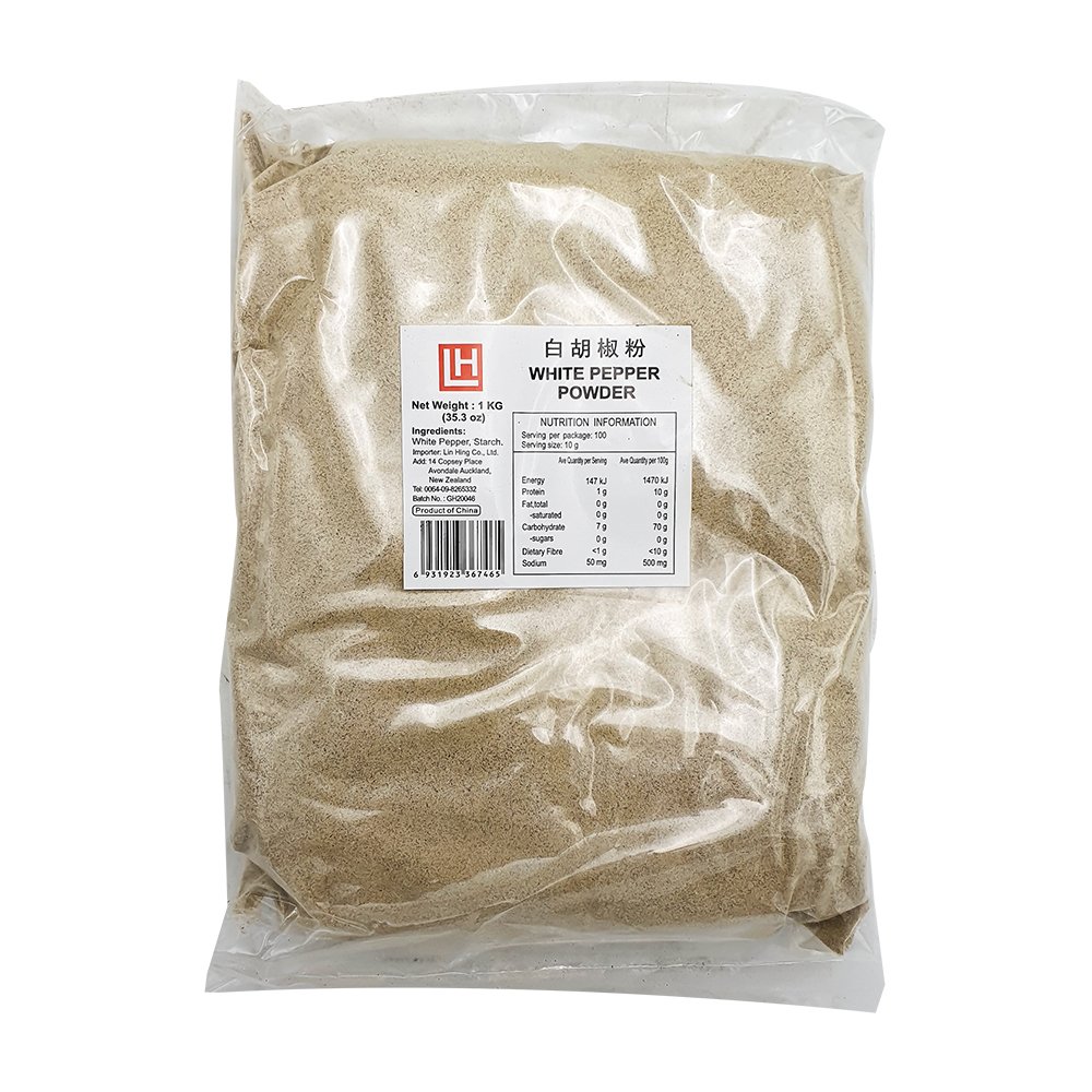 Pepper White Ground 1kg