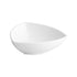 Crockery Bowl Triangle White 7"