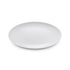 Crockery Plate Oval Shallow White 12"