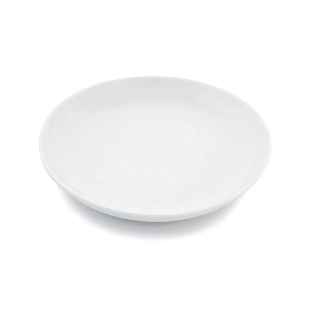 Crockery Plate Shallow White 12"