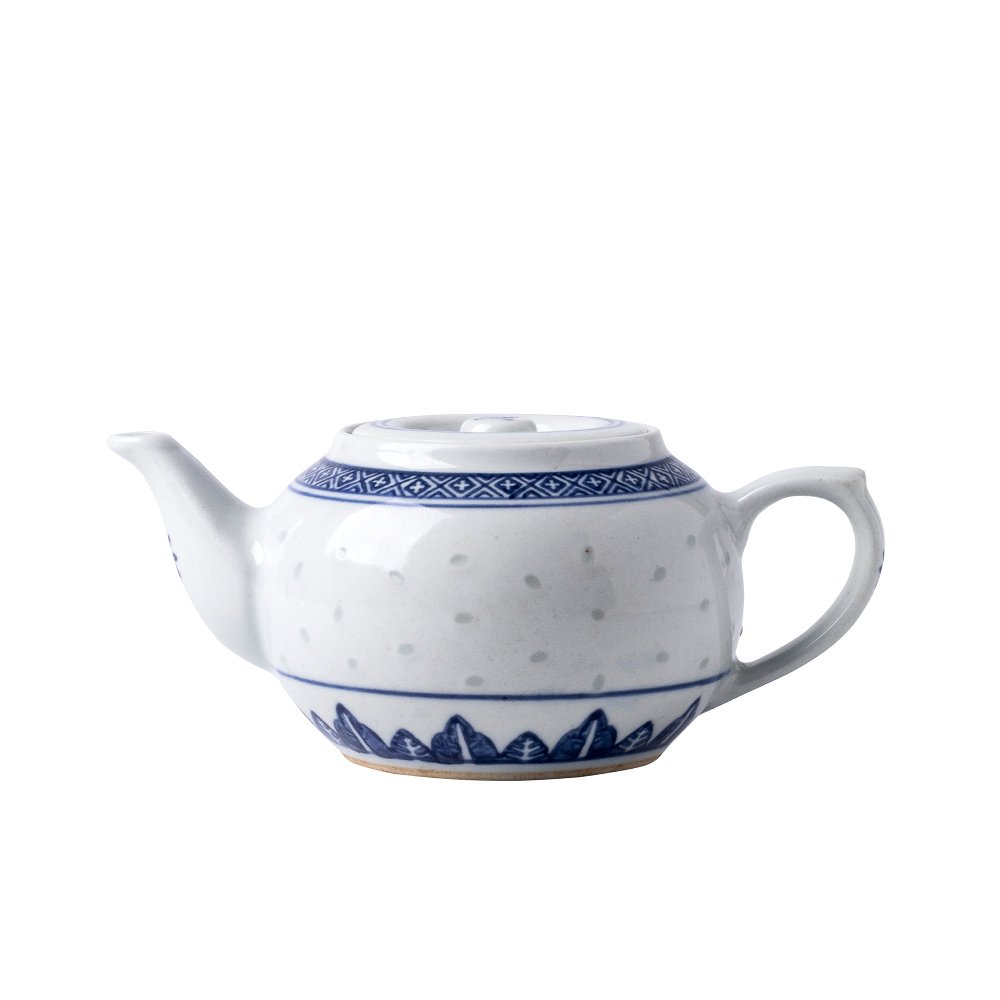 Crockery Tea Pot Rice Pattern #2 M 475ml