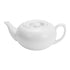 Crockery Tea Pot White #2 M 700ml 13X8.5cm