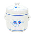 Crockery Tureen Pot with Lid White #100