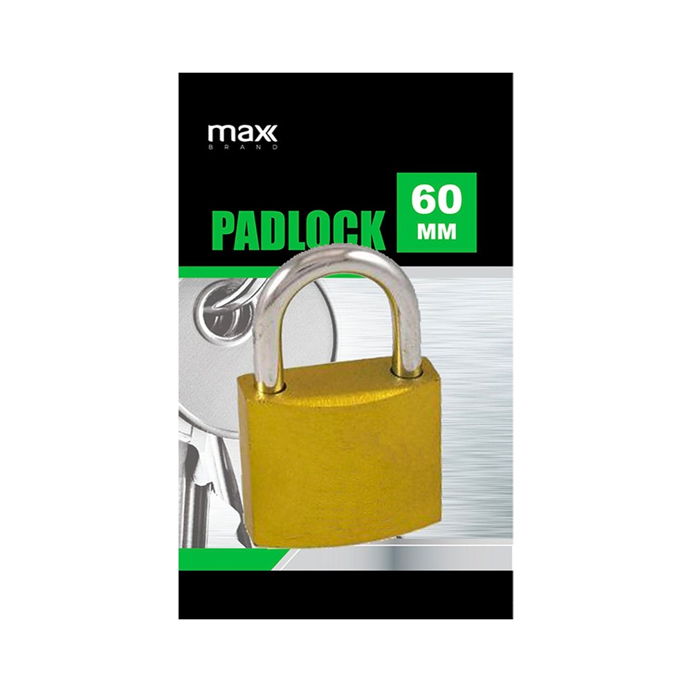 Brass Pad Lock 60mm