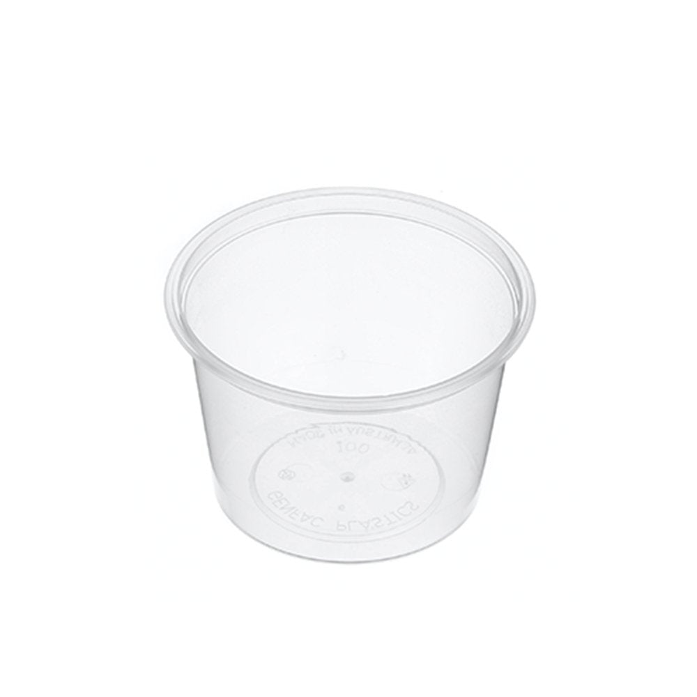 Plastic Sauce Container 2oz 100pcs