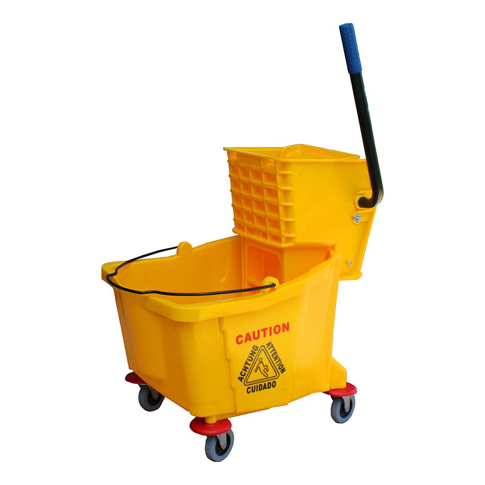 Plastic Single Mop Wringer Trolley 36L