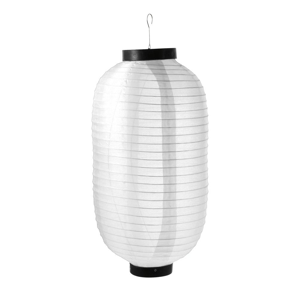 Silk Lantern Tube White 12"