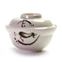 Melamine Miso Bowl with Lid Eggplant 9.8X6.8cm