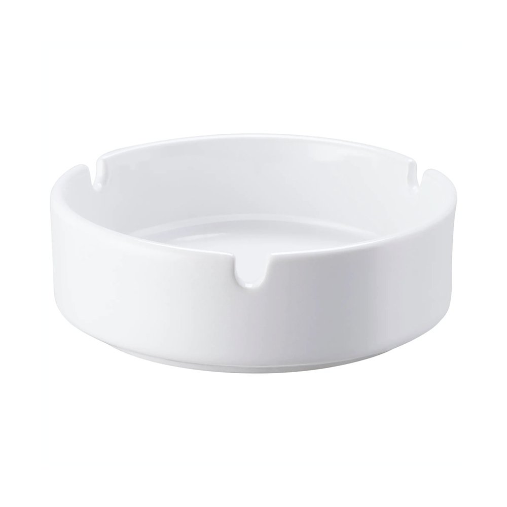 Crockery Ashtray White 10cm